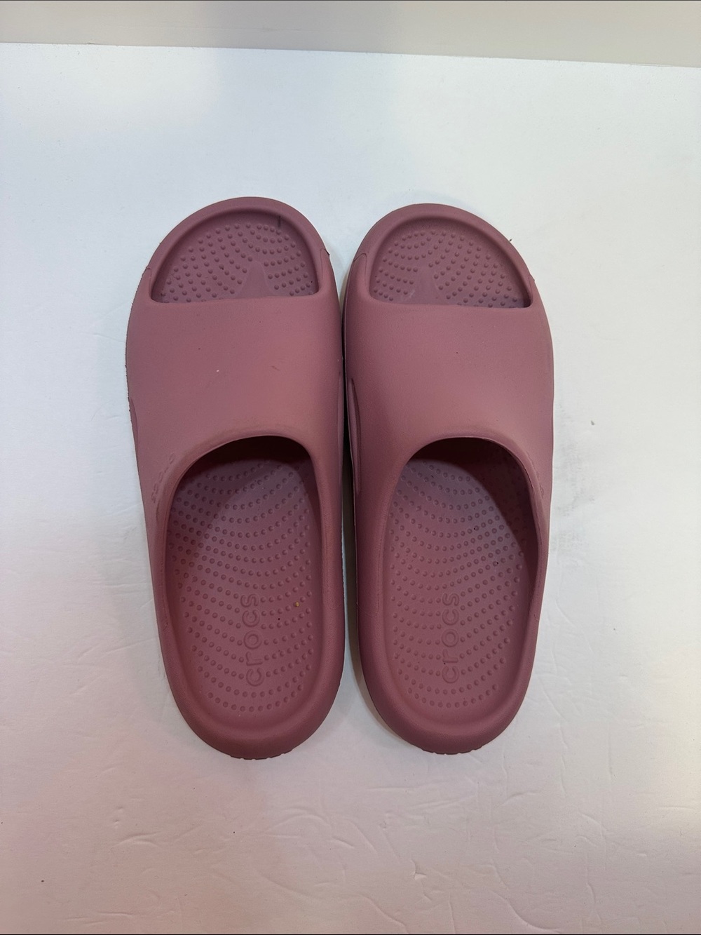 Crocs Mauve Slide Sandals Size 9